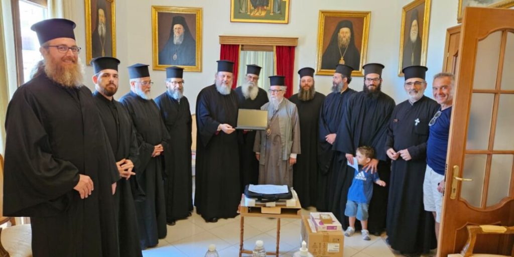 Με την παράδοση εξοπλισμού στη Μητρόπολη Καρπάθου ολοκληρώθηκε το έργο «Ψηφιακός Ενοριακός Κόμβος»