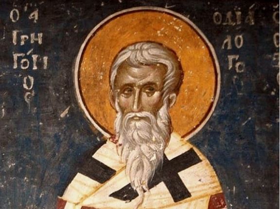Ο Άγιος Γρηγόριος ο Διάλογος για την υπερχείλιση των υδάτων του ποταμού που δεν έμπαιναν μέσα στον ναό!