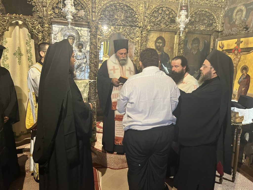 Κουρά Μοναχού στην Ιερά Μονή Γενεθλίου της Θεοτόκου Τσούκας Ιωαννίνων