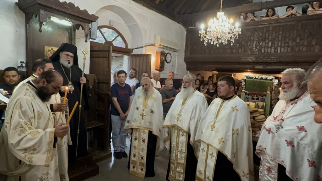 Πανηγυρικός Εσπερινός της Αγίας Μαρίνας στην Οδού