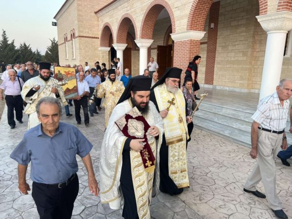 Εσπερινός του Προφήτη Ηλία στους Αγίους Τριμιθιάς