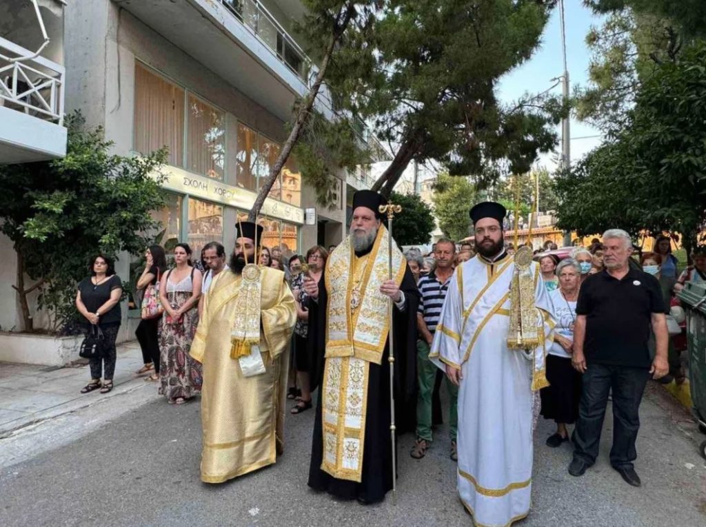 Λιτάνευση Ιεράς Εικόνας Παναγίας «Ρίζα του Ιεσσαί» στη Νέα Ιωνία