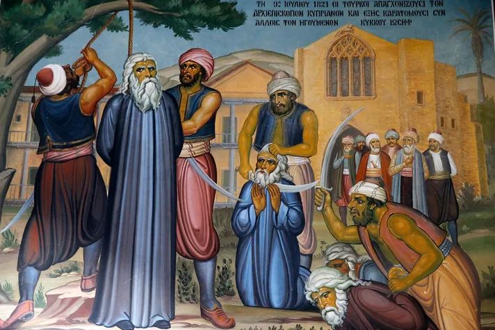 Το μεγαλείο ψυχής του Αρχιεπισκόπου Κυπριανού για την ελευθερία της Κύπρου και το διαχρονικό μήνυμα της 9ης Ιουλίου 1821