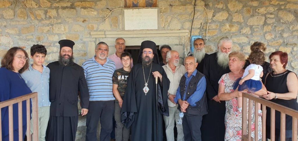 O Μητροπολίτης Καστορίας στoν Πολυάνεμο και το Κρανοχώρι