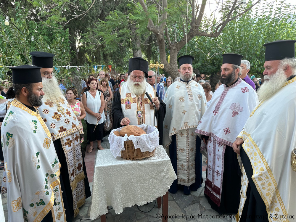 Ιεραπύτνης Κύριλλος: Η Αγία Μαρίνα είχε αμετάθετη πίστη στον Νυμφίο Χριστό