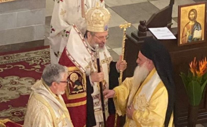 Ενθρόνιση του νέου Μητροπολίτη Μπραζαβίλ και Γκαμπόν Θεοδώρου