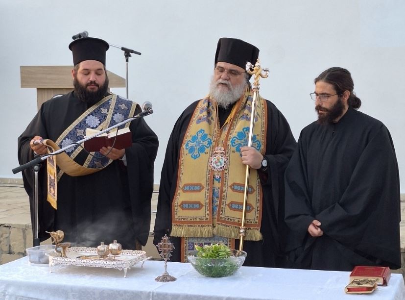 Ο Μητροπολίτης Ταμασού στην τελετή ανάληψης καθηκόντων του Δήμου Λακατάμιας