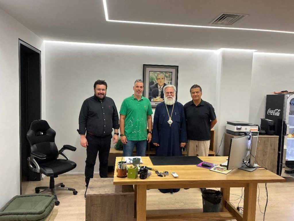 Συνάντηση Μητροπολίτη Ιλίου με την διοίκηση της ΚΑΕ Παναθηναϊκός AKTOR