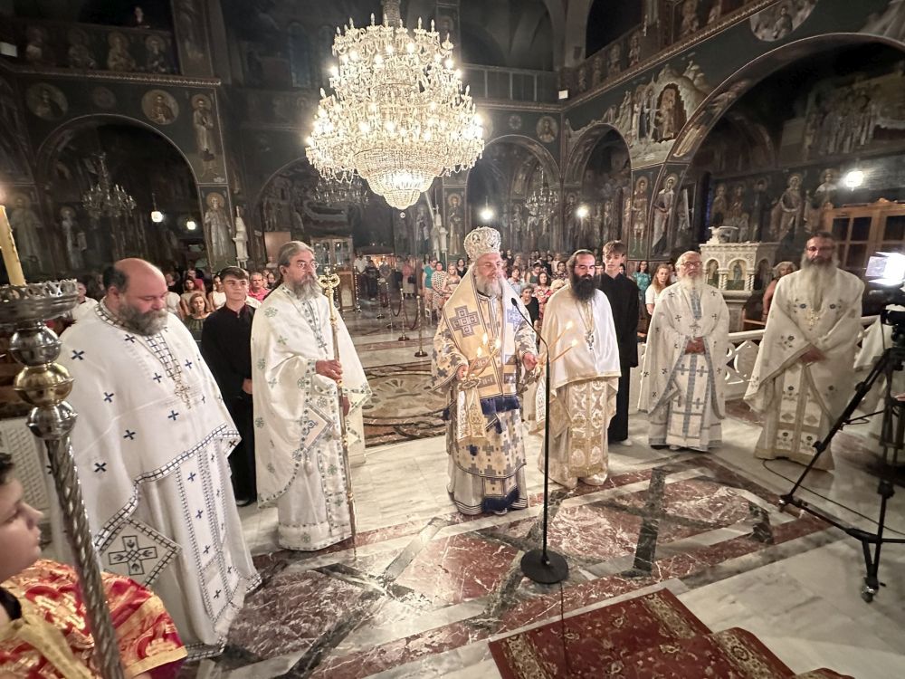Αρχιερατική Αγρυπνία για την εορτή του Αγίου Παϊσίου του Αγιορείτου στα Τρίκαλα