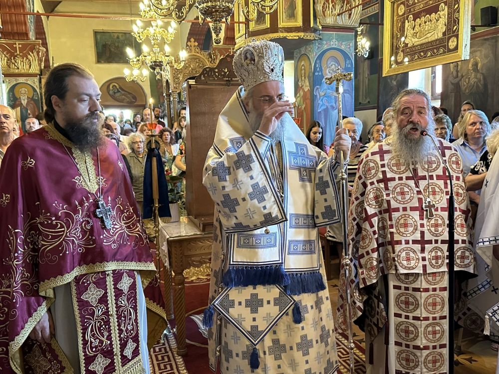 Πανήγυρη Αγίας Κυριακής και ομιλία π. Γεωργίου Σχοινά στην Αγία Κυριακή Τρικάλων