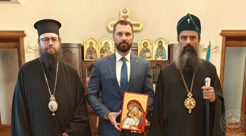 Ο Γενικός Πρόξενος της Βουλγαρίας στο Σικάγο στον Πατριάρχη Δανιήλ