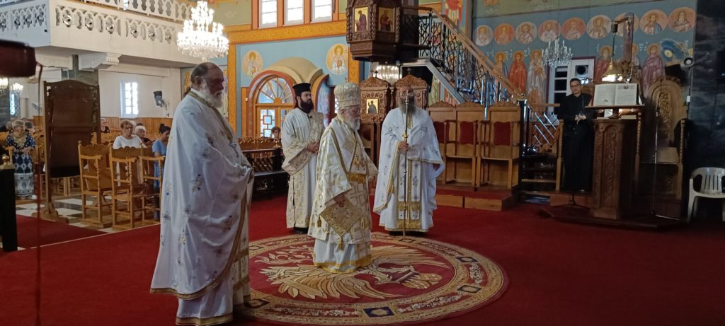 Εορτή των Αγίων Πάντων στον ομώνυμο ναό στη Δερύνεια