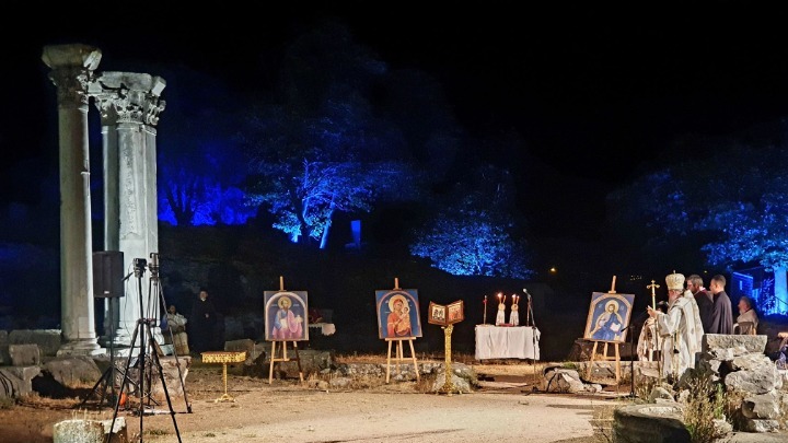 Αγρυπνία προς τιμήν των Αγίων Αποστόλων στη Βασιλική Α’ των Φιλίππων