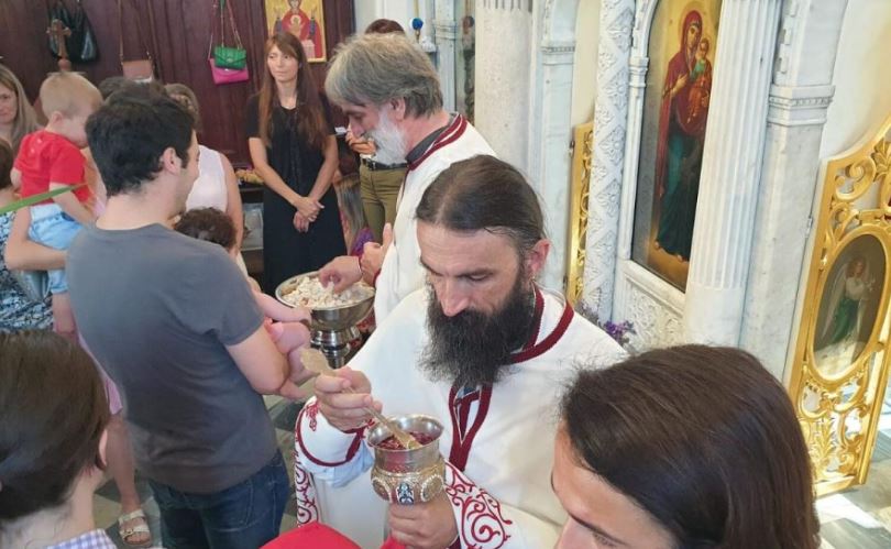 Недеља свих светих литургијски прослављена у Храму Светог Спаса и Светог Архангела Михаила