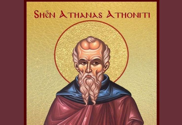 Oshënar Athanas Athoniti. Oshënar Lambadhi. Oshënar dëshmor i ri Qipriani.