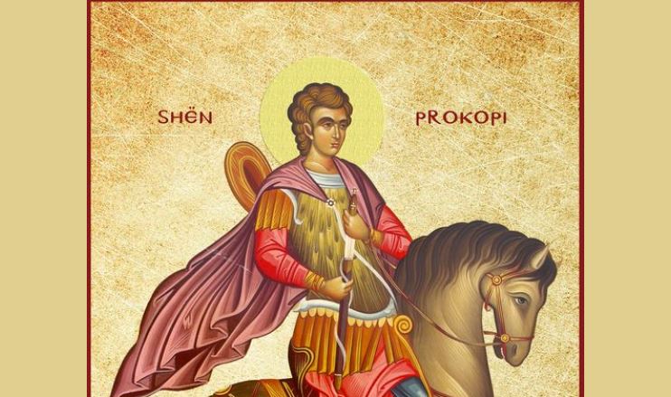 Dëshmor i madh Prokopi, Theodhosia, e ëma. Hierodëshmor i ri Anastasi