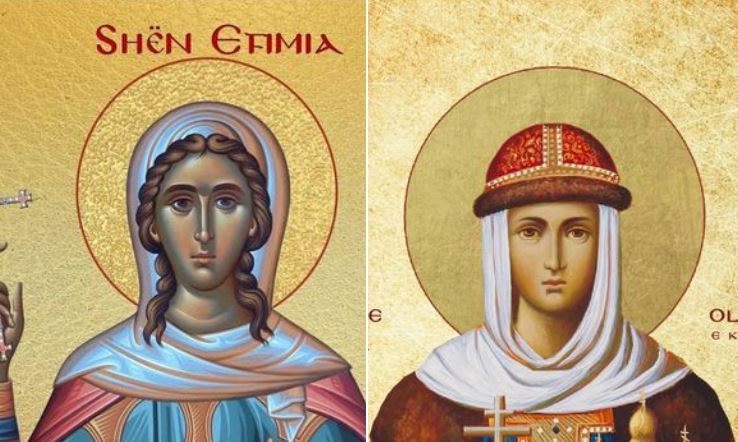 Dëshmore e madhe Efimia. Mbretëresha Ollga. Dëshmor Martirokliu. Hierodëshmor Kindeu. Oshënar Sofroni në Angli.