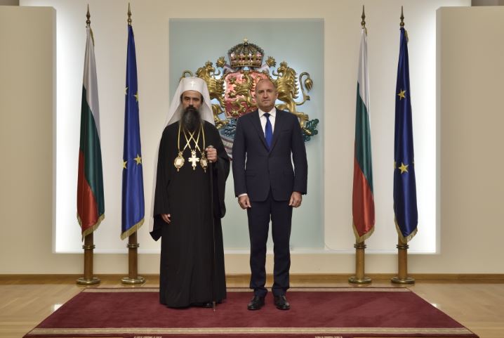 Среща на Българския патриарх Даниил с президента Румен Радев