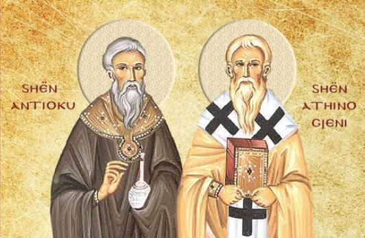 Hierodëshmor Athinogjeni, Rigjini, Kleoniku, Antioku. Dëshmor Fausti