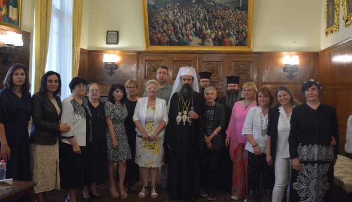 Българският патриарх Даниил се срещна с членовете на УС на Асоциацията на българските училища в чужбина