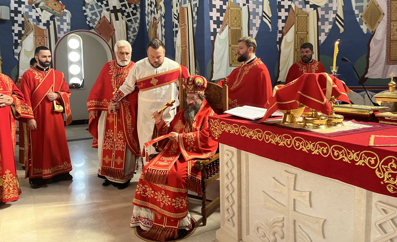 Илиндан и рукоположење у Светосавском храму у Краљеву