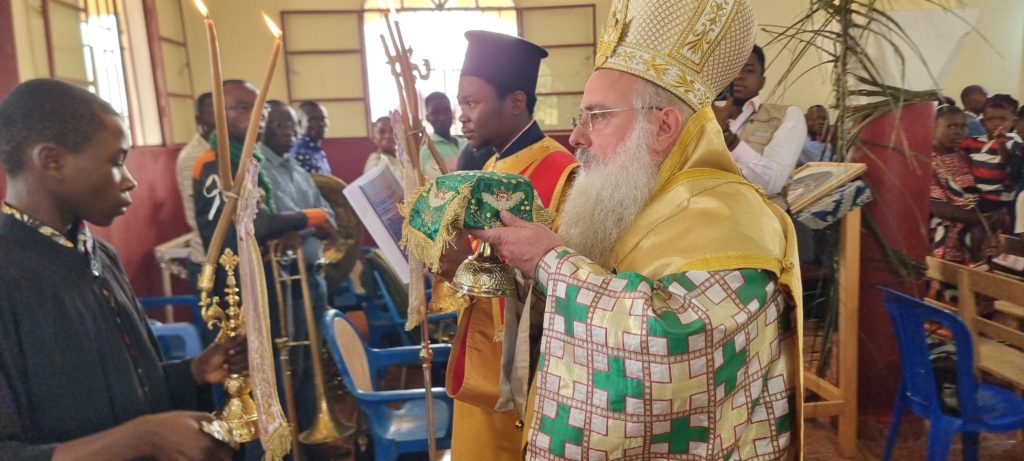 Εγκαίνια του νεόδμητου Ναού Αγίων Πάντων στο Μπαντουντού στο Κονγκό (ΦΩΤΟ)