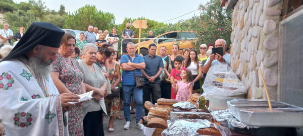 Η εορτή του Αγίου Φανουρίου στην ακριτική Λήμνο στον Άγιο Ιωάννη Κάσπακα
