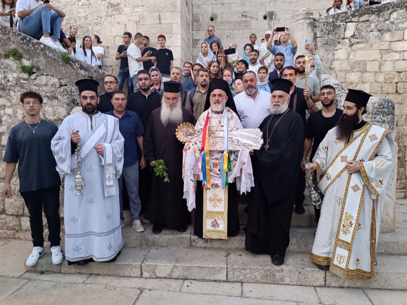 Η κάθοδος της εικόνας της Θεοτόκου στη Γεθσημανή (ΦΩΤΟ & ΒΙΝΤΕΟ)