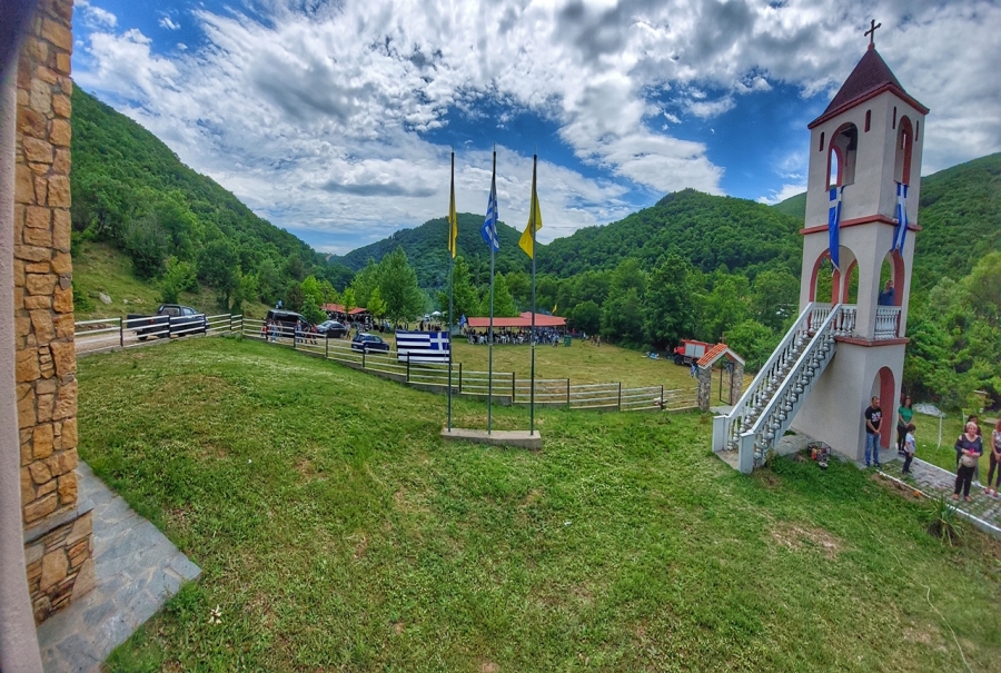 H εορτή της Κοιμήσεως της Υπεραγίας Θεοτόκου στα Παρχάρια