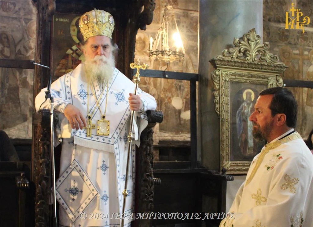 Ο Άρτης Καλλίνικος στην Ενορία Καλαρρυτών