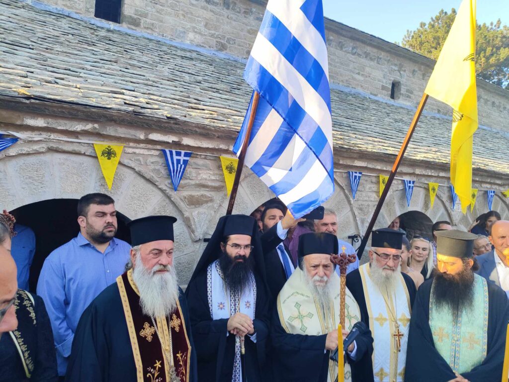 Θυρανοίξια αποκατεστημένου Ιερού Ναού Μεγάλης Παναγίας στη Σαμαρίνα Γρεβενών