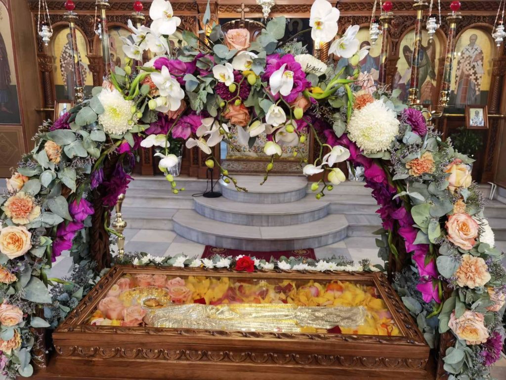 Η Θεομητορική εορτή της Κοιμήσεως στη Μητρόπολη Θήρας