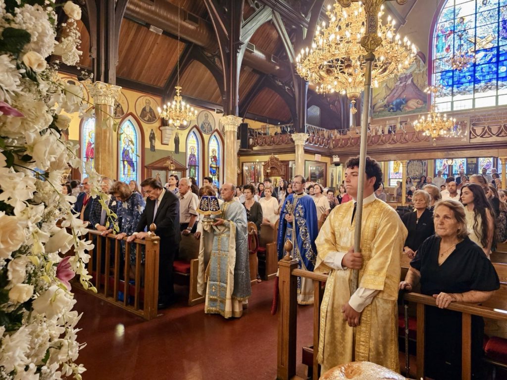 Η Κοίμηση της Θεοτόκου στη Νέα Υόρκη