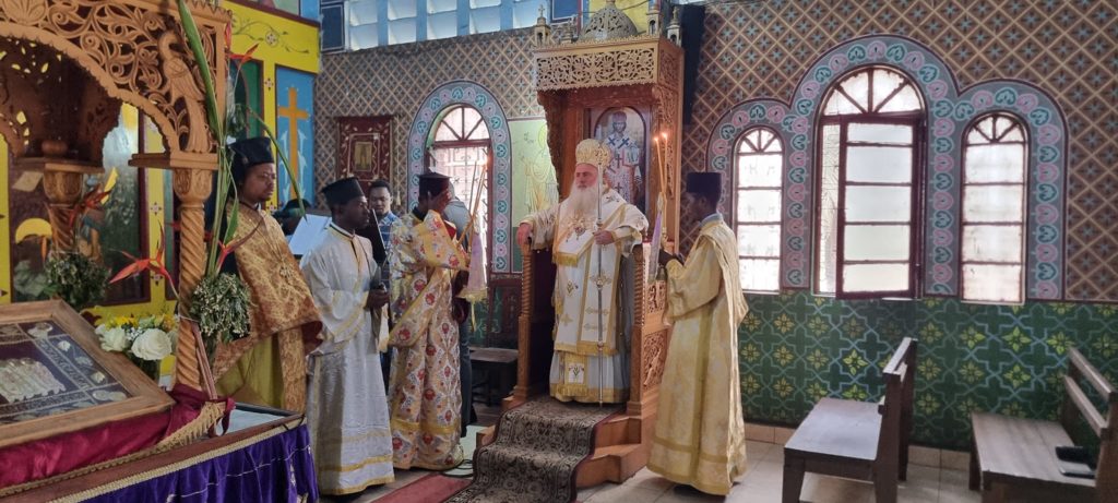 Εορτή της Κοιμήσεως της Θεοτόκου στην Κινσάσα