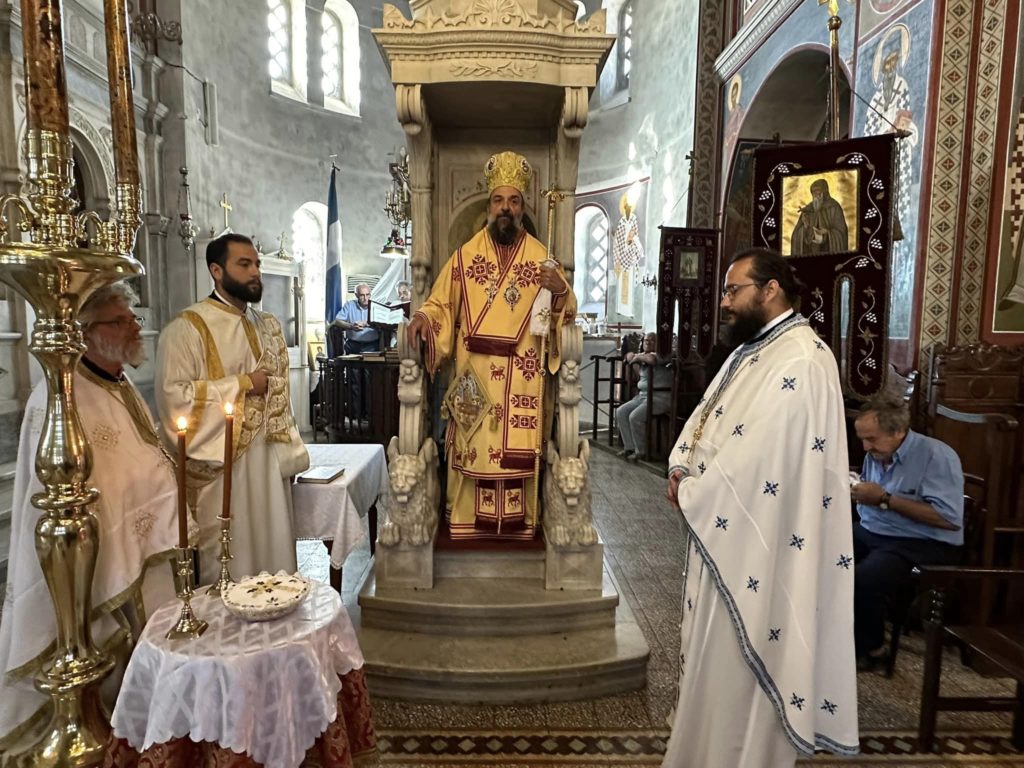 Εορτασμός Αγίου Τιμοθέου στην Έξω Γωνιά Θήρας