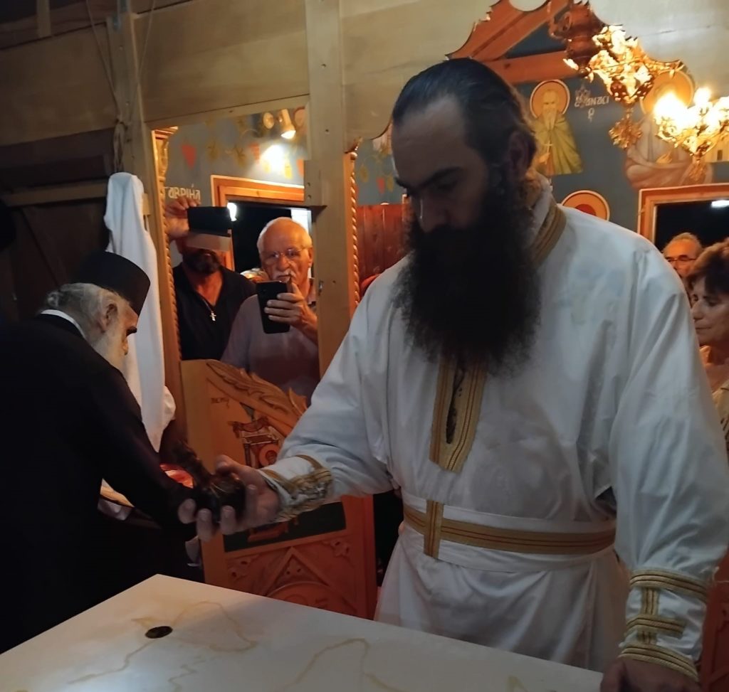 Εγκαίνια Παρεκκλησίου από τον Πάφου Τυχικό