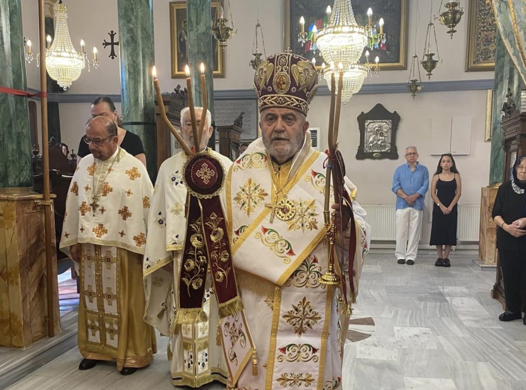 Εορτή της Κοιμήσεως της Θεοτόκου στο Μακροχώρι Κωνσταντινουπόλεως