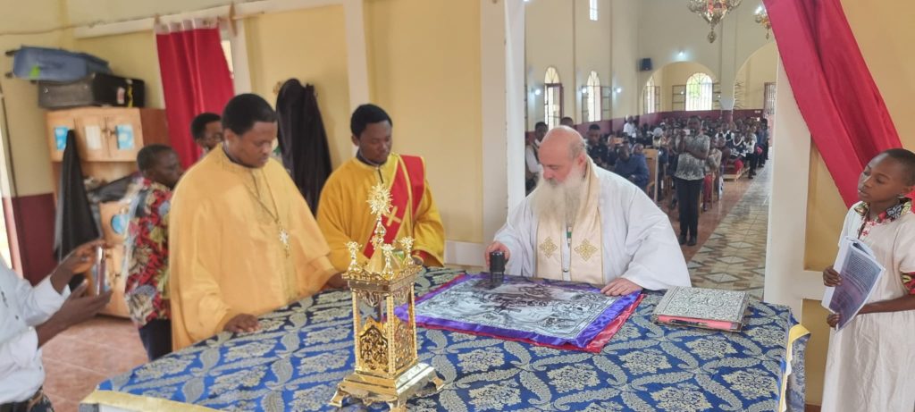 Εγκαίνια του πρώτου Ορθόδοξου ναού στο Μπαντουντού της Λ.Δ. Κονγκό