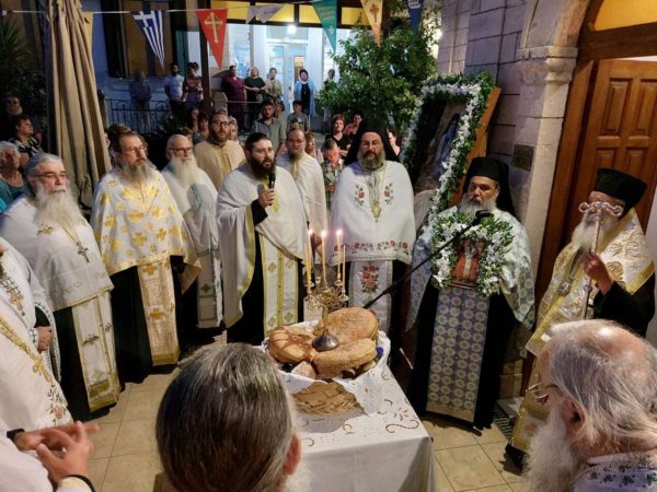 Αίγινα: Η μετάθεση του Τιμίου Λειψάνου του Αγίου Διονυσίου εορτάστηκε στον Ι.Ναό Αγίου Διονυσίου στο Νοσοκομείο