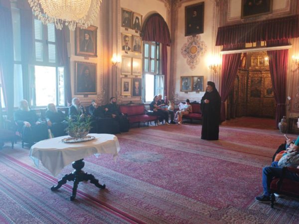 Προσκυνητές από την Κύπρο στην Θεολογική Σχολή της Χάλκης