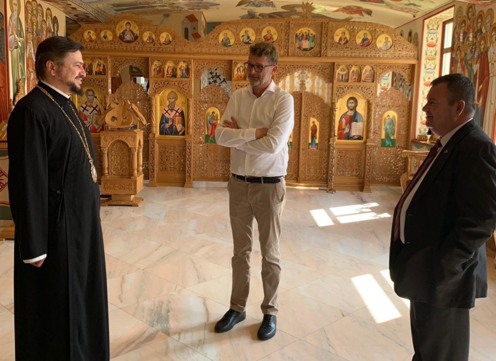 Ο Επίσκοπος Νότιας Βεσσαραβίας δέχθηκε την επίσκεψη του Ρουμάνου Πρέσβη στη Δημοκρατία της Μολδαβίας