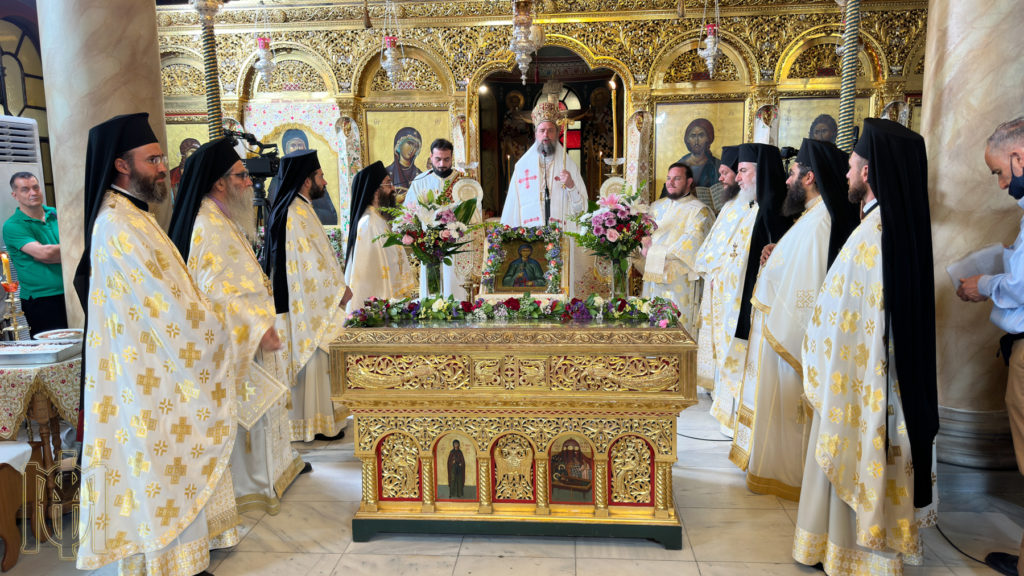 Εορτή Αγίας Θεοδώρας Μυροβλύτιδος στην ομώνυμη Μονή στη Θεσσαλονίκη
