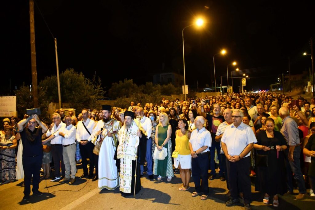 Η Απόδοση της Εορτής της Κοιμήσεως της Θεοτόκου στην Παναγία τη Σκουπιώτισσα Νέων Ρόδων (ΒΙΝΤΕΟ)