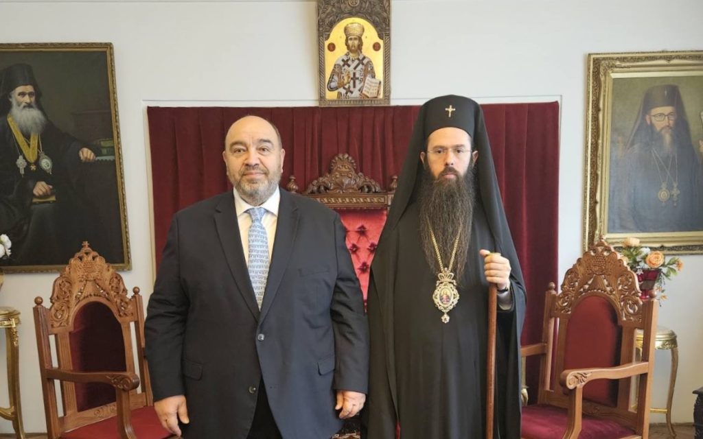 Στον Μητροπολίτη Σλίβεν ο Πρέσβης της Ελλάδας στη Βουλγαρία