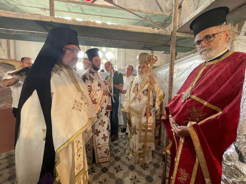 Εορτασμός της Κοιμήσεως στην Αστυπάλαια