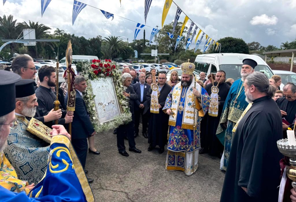 Βρισβάνη: Η Πανήγυρις του Ι.Ν. Κοιμήσεως της Θεοτόκου Mt Gravatt