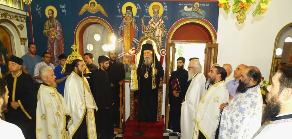 Εορτασμός Πατροκοσμά και επιμνημόσυνη δέηση στο Β΄ Κοιμητήριο Σπάρτης