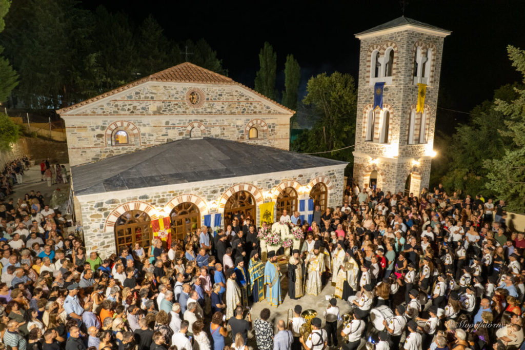 Πανηγύρισε το αναπλασμένο Προσκύνημα της Μεγάλης Παναγιάς στη Χαλκιδική