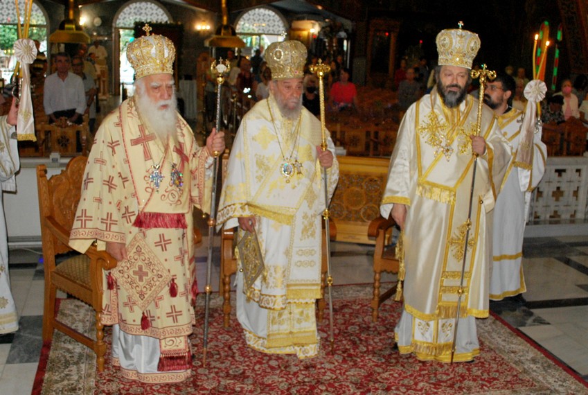 Η πανήγυρη του Ιερού Ναού Αγίου Αλεξάνδρου Παλαιού Φαλήρου (ΦΩΤΟ)