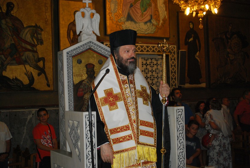 Πανηγυρικός Εσπερινός στον Ι.Ν. Αγίου Αλεξάνδρου Παλαιού Φαλήρου